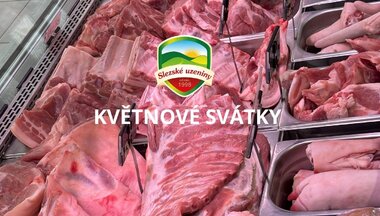 Otevírací doba během květnových svátků.