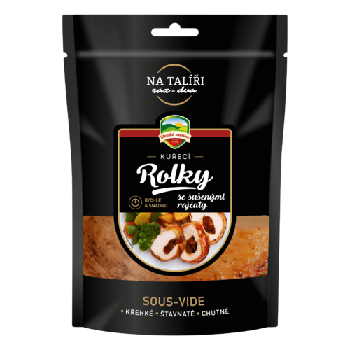 Kuřecí rolky se sušenými rajčaty - SOUS VIDE Kuřecí rolky se sušenými rajčaty - SOUS VIDE