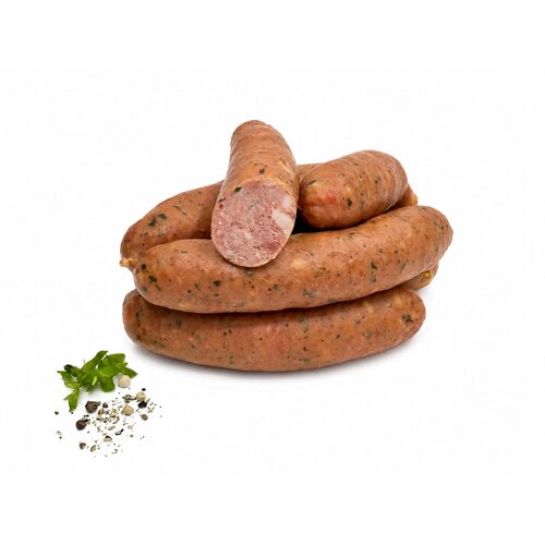 Gril klobásy s medvědím česnekem