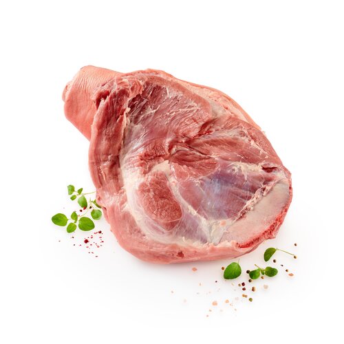 Vepřová plec s kostí a kolenem
