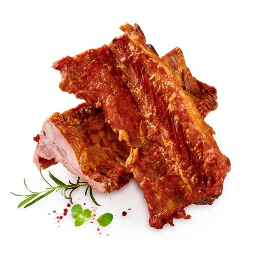 Uzené žebírko z pečeně Uzené žebírko z pečeně