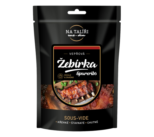 Vepřová žebírka - SOUS VIDE