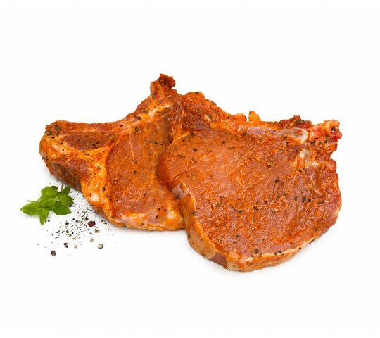 Vepřová marinovaná kotleta s žebírkem 