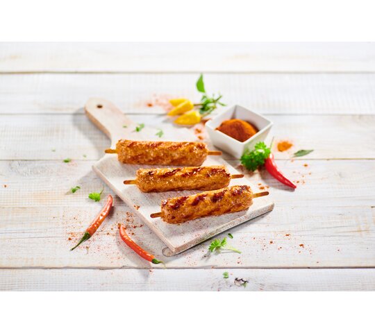 Kuřecí kebab na špejli