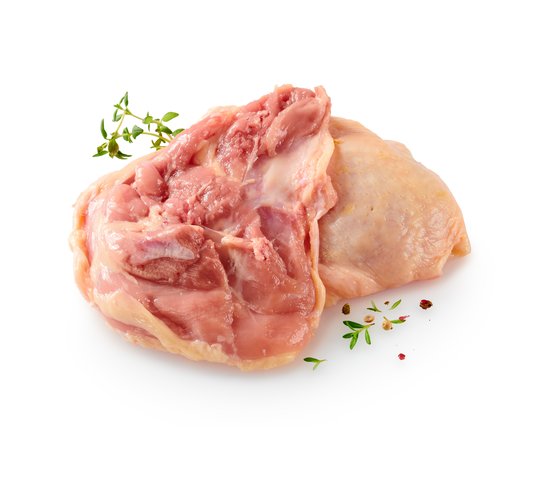 Kuřecí stehenní plátek s kůží bez kosti