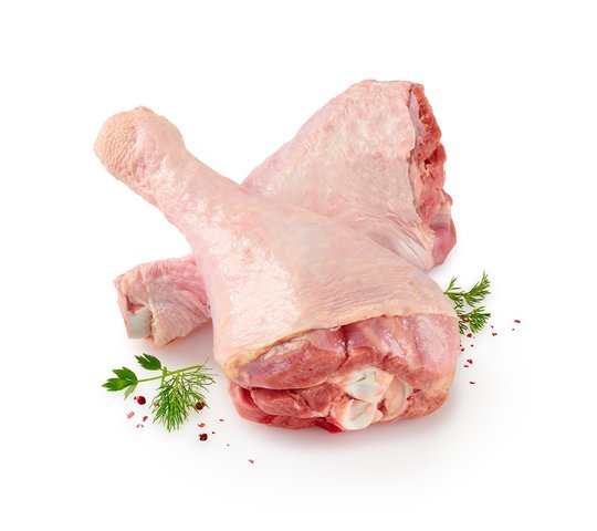 Krůtí spodní stehno s kostí