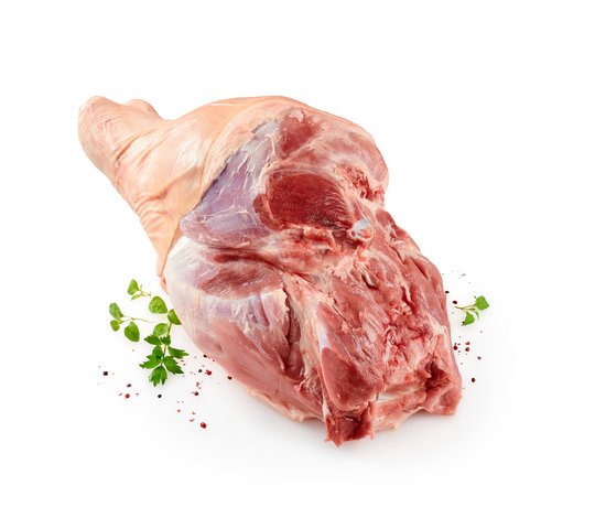 Vepřová kýta s kostí a kolenem