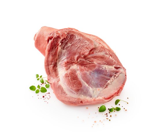 Vepřová plec s kostí a kolenem