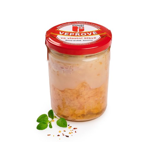 Vepřové ve vlastní šťávě 380g