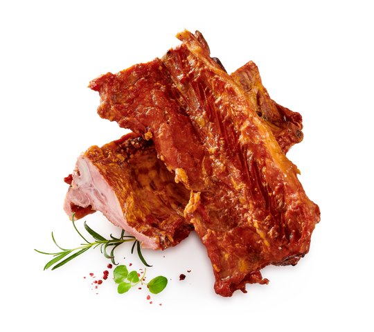 Uzené žebírko z pečeně