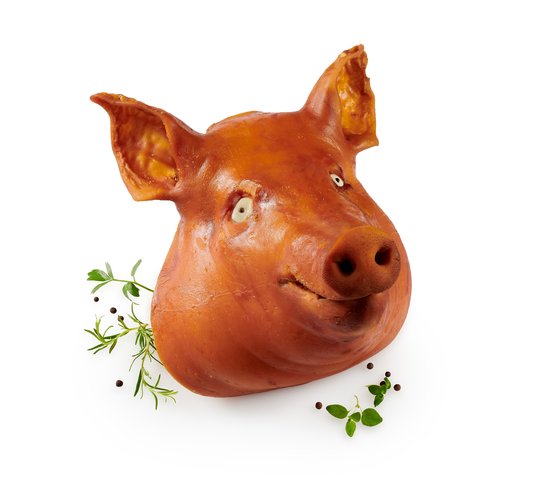 Vepřová uzená hlava