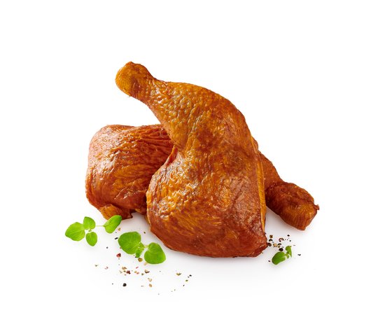 Uzené kuřecí čtvrtky