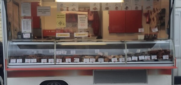 Pojízdná prodejna č. 7 Výškov Pojízdná prodejna č. 7 Výškov