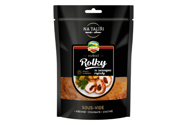 Kuřecí rolky se sušenými rajčaty - SOUS VIDE Kuřecí rolky se sušenými rajčaty - SOUS VIDE