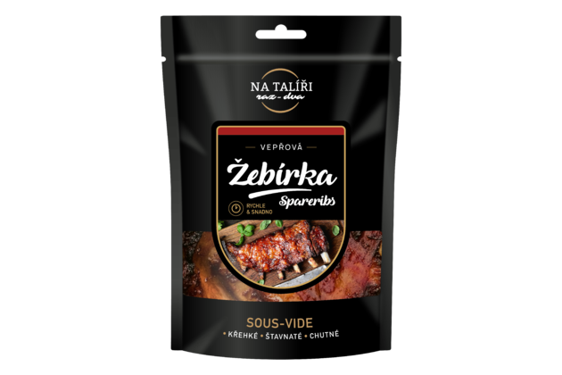 Vepřová žebírka - SOUS VIDE
