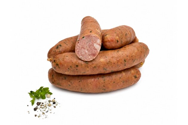 Gril klobásy s medvědím česnekem
